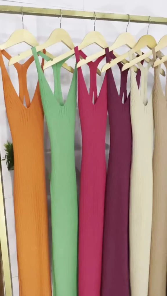 Vestido Longuete Tricot Modal Costa Aberta Nadador Look Para Carnaval