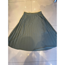 Saia Elanca Plissada Midi Social Moda Evangélica Feminina