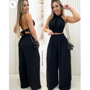 conjunto naia de DUNA cropped calça pantalona