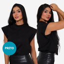 KIT 2 Unidades Camiseta Muscle Tee Regata Ampla de Ombreira