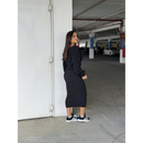 Conjunto Vestido MIDI com Casaco Feminino