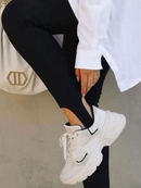 Calça Legguing Cintura Alta Com Pezinho