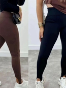 Calça Legguing Cintura Alta Com Pezinho
