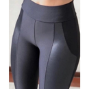 Calça Montaria Flanelada com Cirrê – Legging Suplex Térmica, Cintura Alta, Modela o Corpo, Inverno