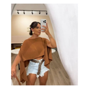 Blusa Feminina Capa com Top
