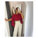 Blusa Feminina Capa com Top
