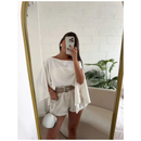 Blusa Feminina Capa com Top