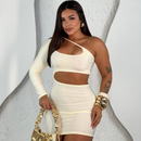 Vestido MULA MANCA tubinho curto colado gringa moda feminina