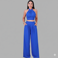 conjunto naia de DUNA cropped calça pantalona