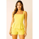 conjunto feminino de luxo+ alfeiteria peplum premiun verao 2026