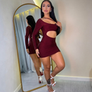 Vestido MULA MANCA tubinho curto colado gringa moda feminina