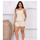 conjunto feminino de luxo+ alfeiteria peplum premiun verao 2026