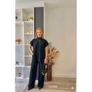 Conjunto Feminino Anarruga Moda 2026 Look Casual Chic Delicado Confortável Roupa Feminina Elegante Tendência Fashion